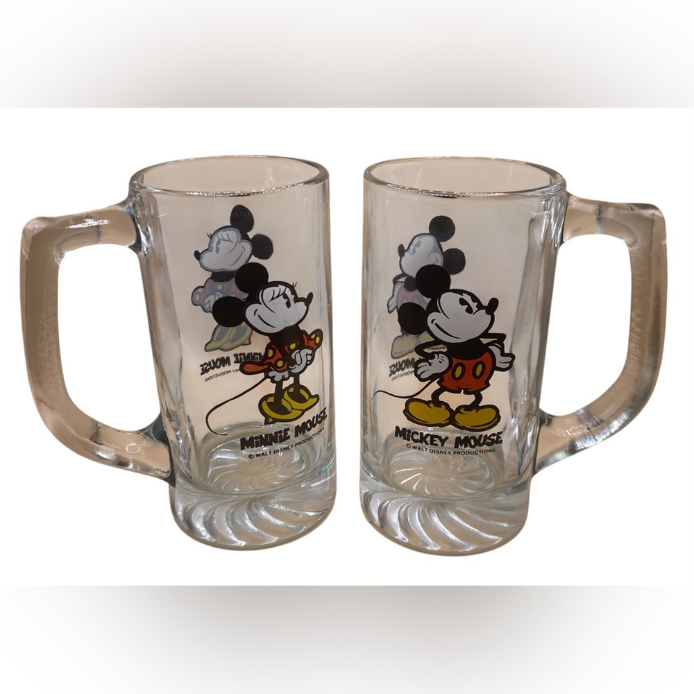 Disney Gray Mickey Mouse Drinkware Set
